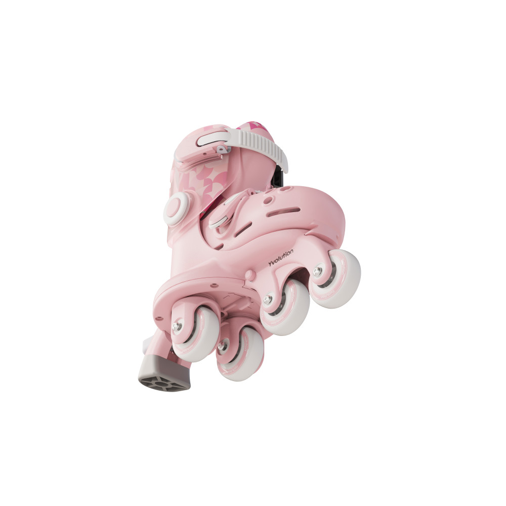 Детские ролики YVolution Switch Skates розовые YR25P4