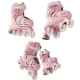 Детские ролики YVolution Switch Skates розовые YR25P4