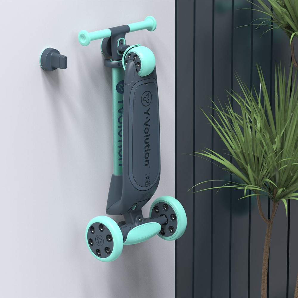 Дитячий самокат YVolution YGlider NUA зелений Y101263