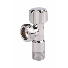 Кран приборный SD Forte 1/2"х3/4" ручка "шестигранник" SF3441520