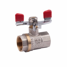 Кран шаровой Valve 3/4" ВР для воды (бабочка) SV602W20