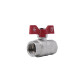 Кран шаровой SD Forte 3/4" ВР для воды (бабочка) SF602W20