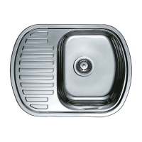 Мойка кухонная HAIBA 63x49 satin (HB0552)
