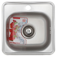 Мойка кухонная ZERIX Z3838-06-160D decor (ZM0556)