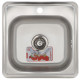 Мойка кухонная ZERIX Z4848-06-160E satin (ZM0557)