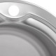 Мойка кухонная ZERIX Z510-08-180E satin (ZX1586)