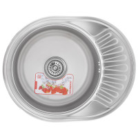 Мойка кухонная ZERIX Z5745-06-180D decor (ZX1591)
