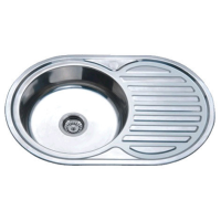 Мойка кухонная ZERIX Z7750-06-180D decor (ZX1595)