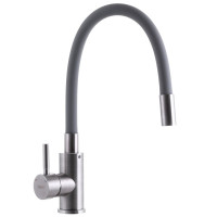 Смеситель для кухни ZERIX SUS-011 с гибким изливом ZX3130