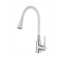 Смеситель для кухни Zerix Atrium-011-T Refl.WHITE (ZX4719)
