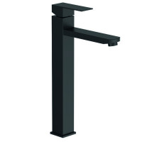 Змішувач для раковини Zerix KUB-001-High Black (ZX4846)