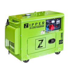Дизельный генератор Zipper ZI-STE7500DSH