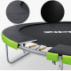 Батут с внутренней сеткой Zipro Jump Pro 8 футов 252 см черно-зеленый (5902659840660)