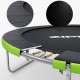 Батут с внутренней сеткой Zipro Jump Pro 6 футов 183 см черно-зеленый (5902659843166)