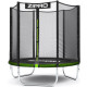 Батут с внутренней сеткой Zipro Jump Pro 6 футов 183 см черно-зеленый (5902659843173)